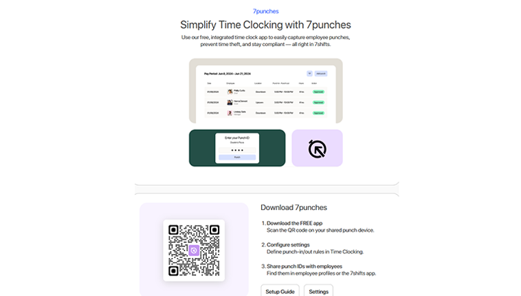 7shifts Time Clock 2