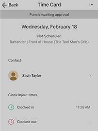 7shifts Time Clock 5