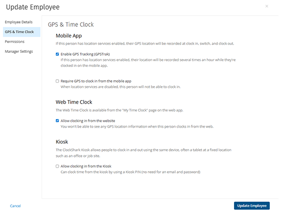 ClockShark Add an Employee 3