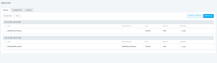 Clockify Timecards 6