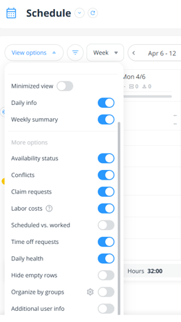 Connecteam Schedule 4