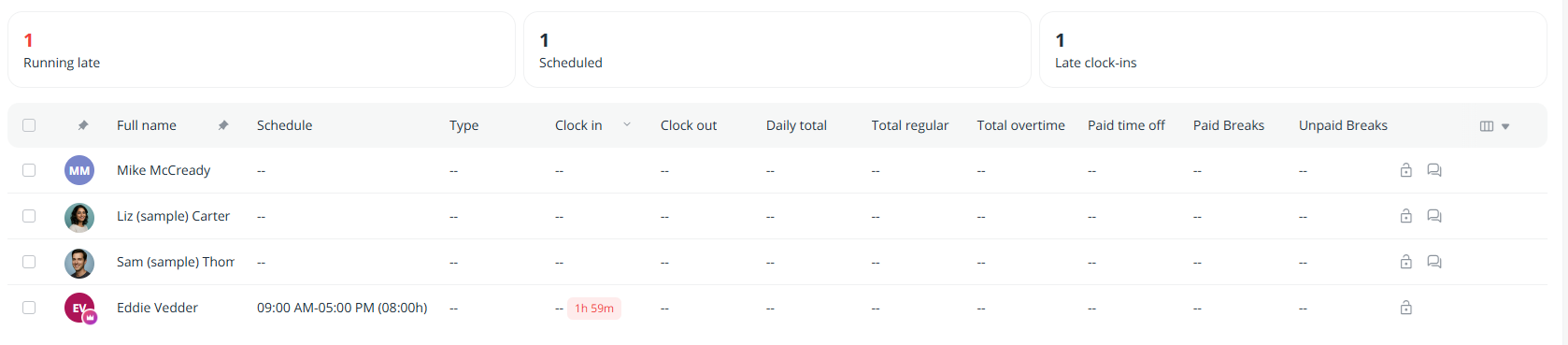 Connecteam Timesheets 1