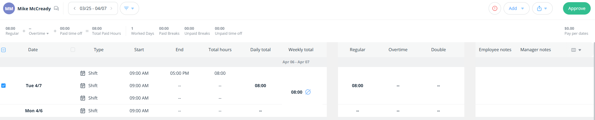 Connecteam Timesheets 3