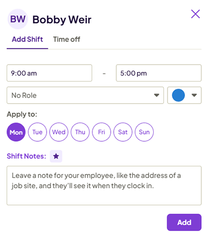 Homebase Scheduling 1
