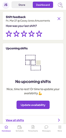 Homebase Scheduling 6