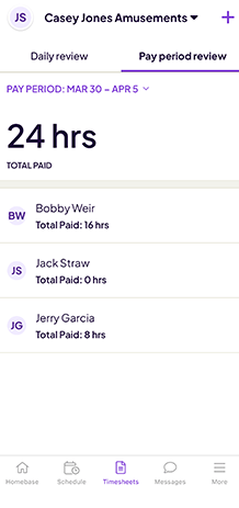 Homebase timesheets 6