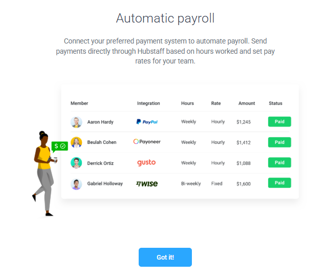 Hubstaff Payroll 2