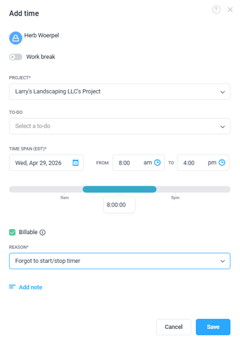 Hubstaff Timecards 3