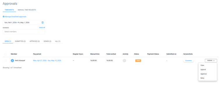 Hubstaff Timecards 6