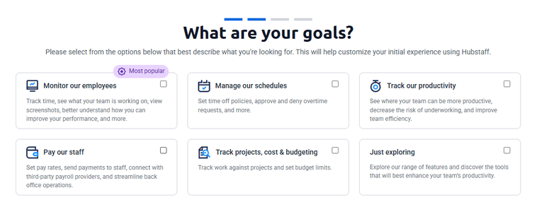 Hubstaff Web Setup 3