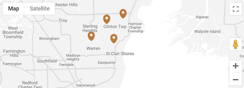 Employee GPS tracking map