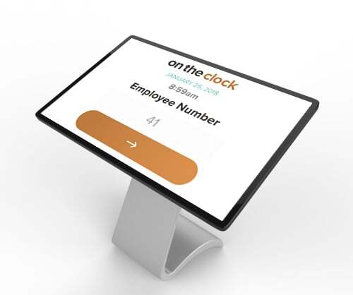 Employee Time Clock Kiosk for Small Businesses