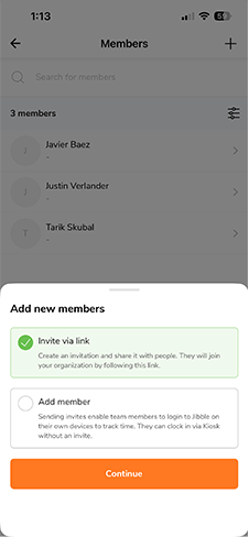 Jibble Add an Employee 3