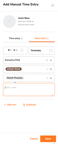 Jibble Time Sheets 2