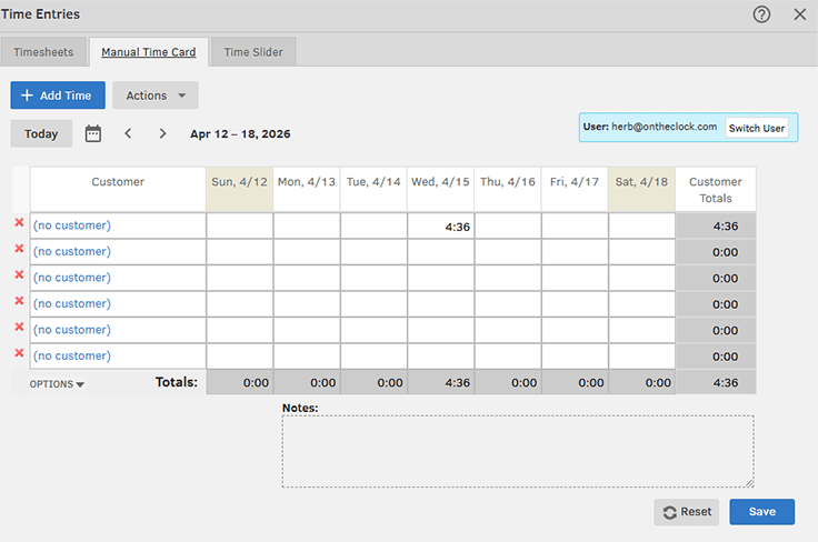 Quickbooks Timecards 3