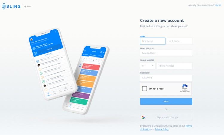 Sling Homepage 3