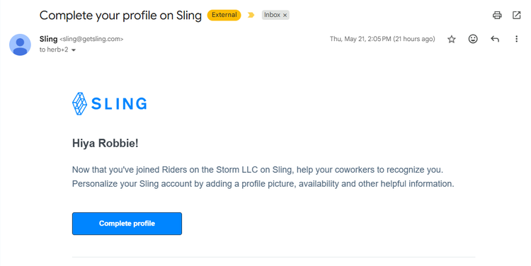 Sling Outreach 1