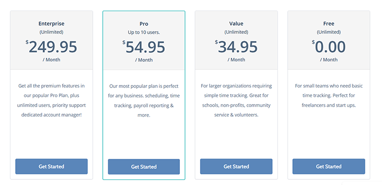 TimeClockWizard-Pricing