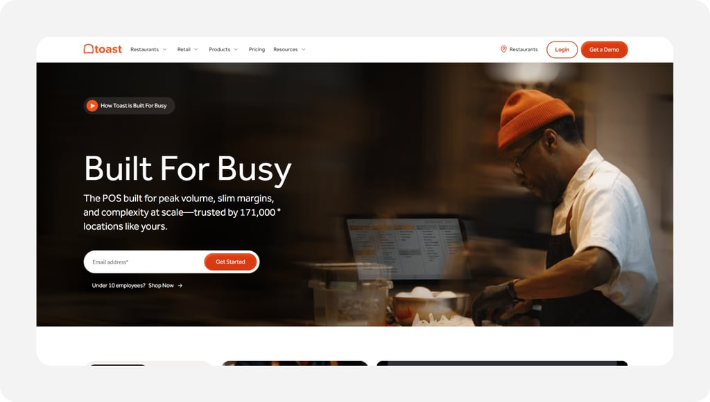Toast-homepage