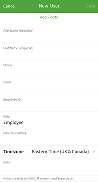 When I Work Add Employees Mobile