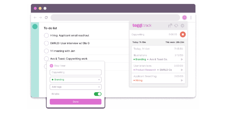 alternatives-Toggl-screenshot