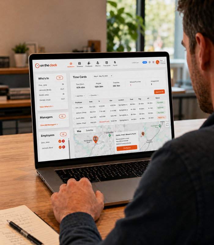 dashboard-time-clock
