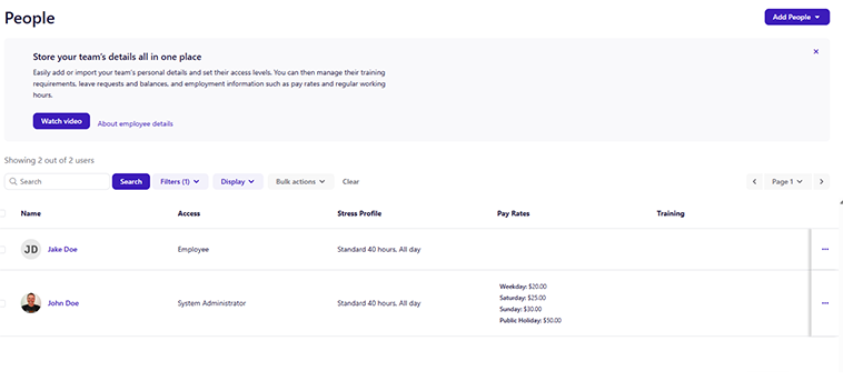 Deputy Employee Directory
