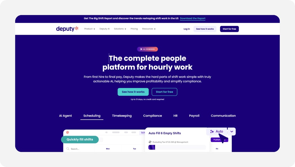 deputy-homepage-screenshot