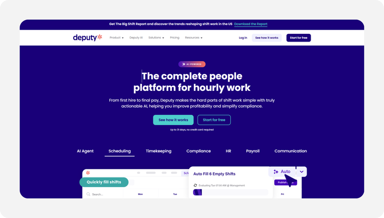 deputy-homepage-screenshot