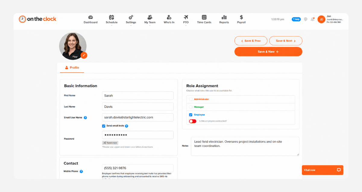 gaps-employee-screenshot