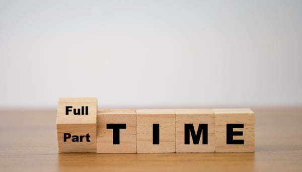 How many hours is considered full time?
