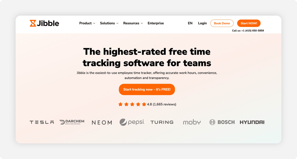 jibble-homepage-screenshot