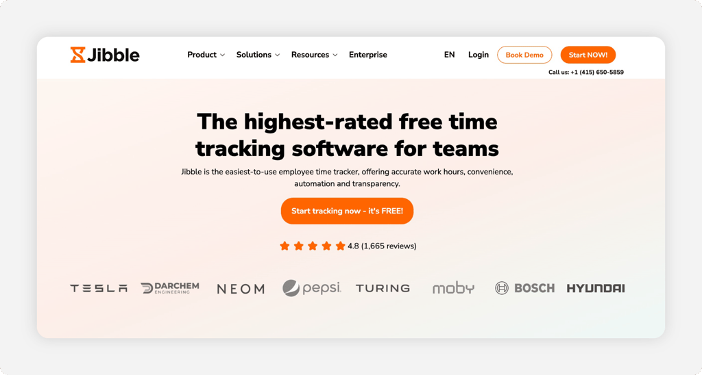 jibble-homepage-screenshot