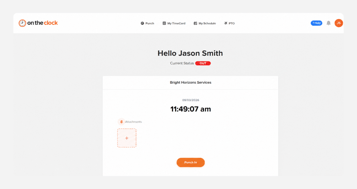 punch-in-screenshot