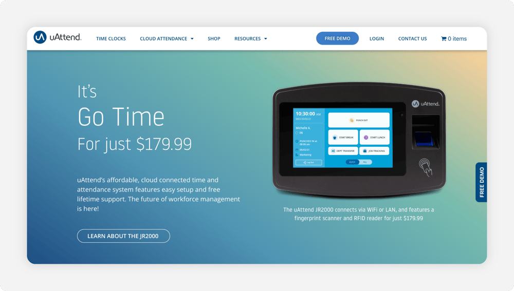 uattend-homepage-screenshot