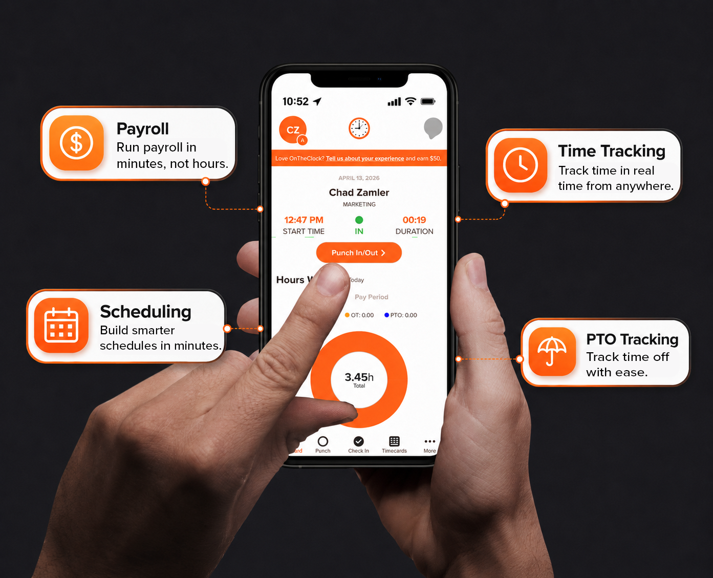 OnTheClock time clock software